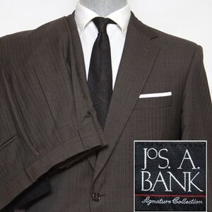 Jos A Bank Mens Suit 2 Piece Set Size 41L Jacket Blazer Pants Wool D040222